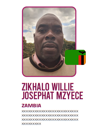 13. ZIKHALO WILLIE JOSEPHAT MZYECE